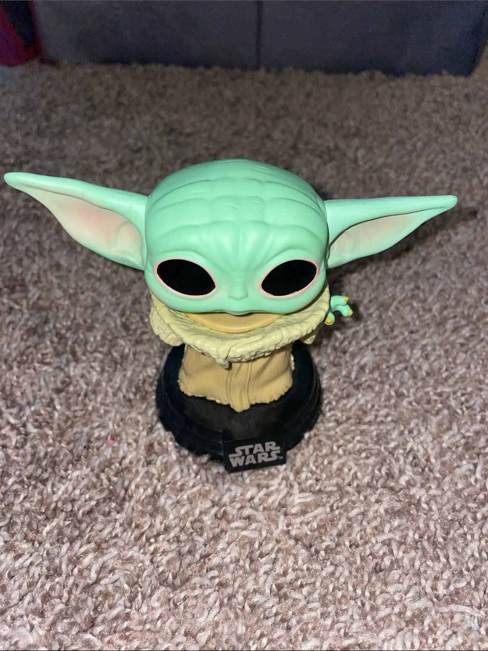 Funko The Child (Grogu) Green and Tan Pop! Star Wars bobble head